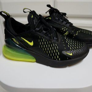 Nike Air Max 270 GS Black/Volt Youth Sneakers